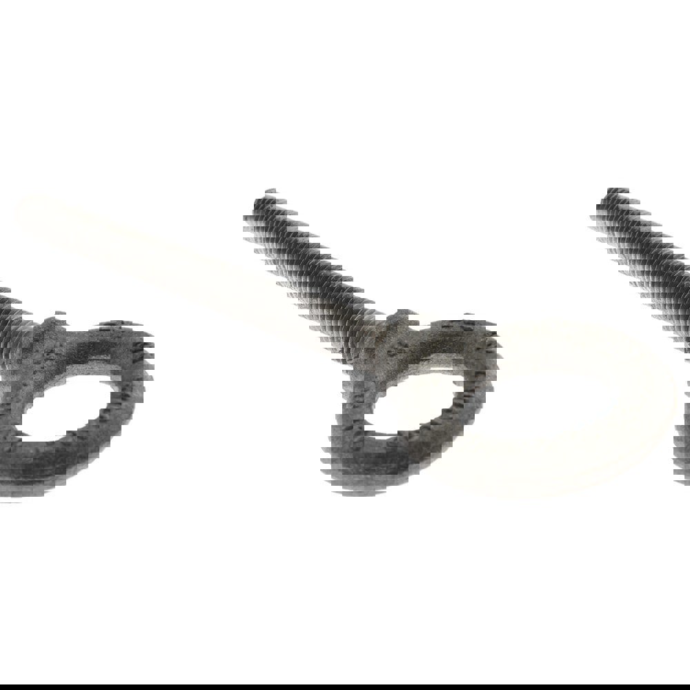 Fixed Lifting Eye Bolt: With Shoulder, 1,400 lb Capacity, 3/8-16 Thread, Grade C-1035 Forged Steel